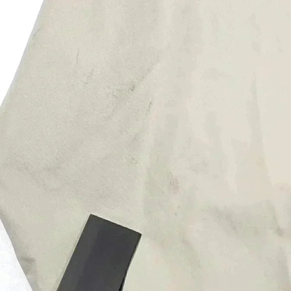 Members Only Mens Embroidered Logo Jacket Large Tan w/Plaid Lining Epaulets READ - Picture 6 of 16